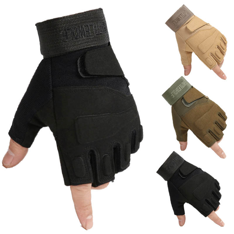 Găng tay xe đạp thể thao Black Hawk cho nam và nữ - Chống trơn, phù hợp leo núi và tập luyện ngoài trời