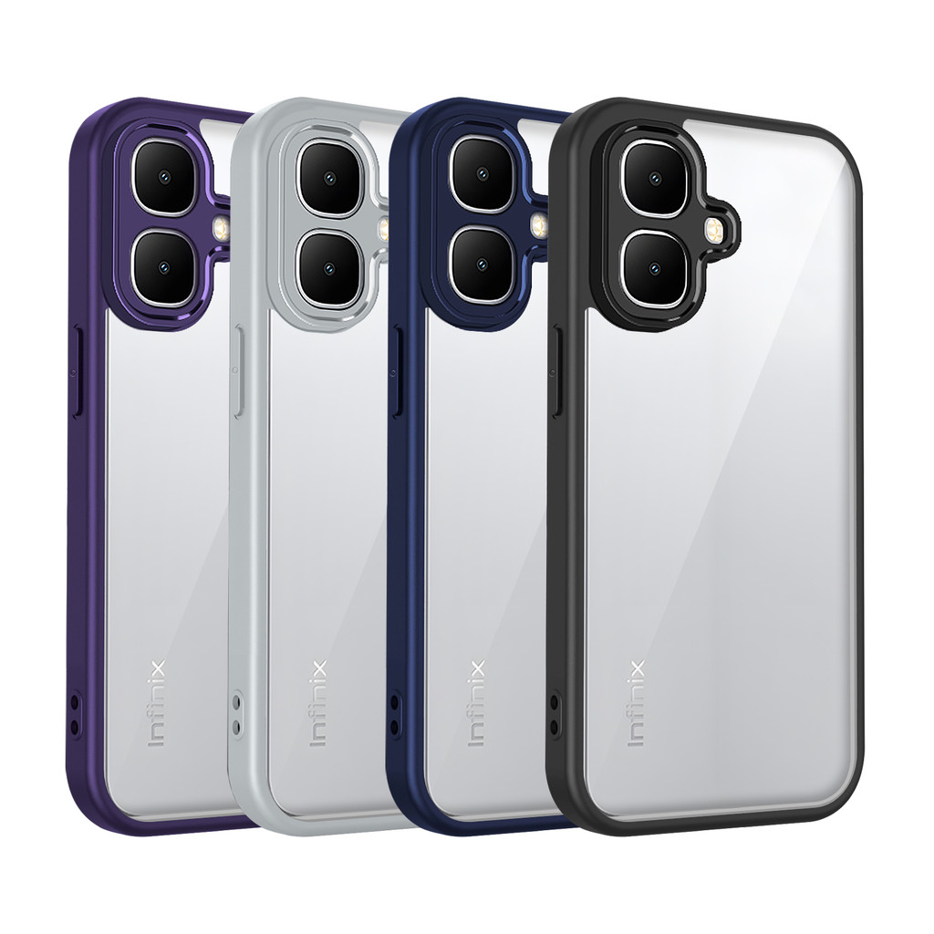 Ốp lưng Infinix Smart 10 Vỏ trong suốt mờ thời trang cho Infinix Smart 10 Vỏ điện thoại