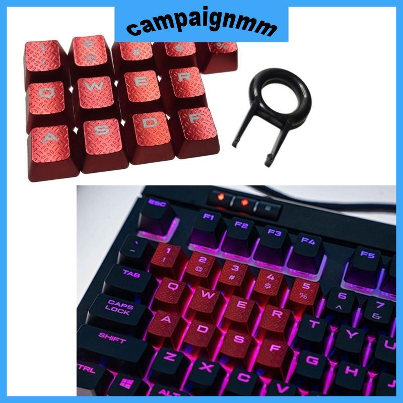 Trại 13 Chiếc Chống Trượt Họa Tiết Keycaps Đèn Nền Mũ Chìa Khóa Cho K70 RGBK70 K95 K90 K65