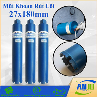 Mũi Khoan Rút Lõi Chống Kẹt Cao Cấp - Khoét Lỗ Tròn Chuẩn Xác Trên Bê Tông & Tường Gạch