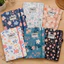 DONOVANQQ 2027 Lập kế hoạch lịch trình Notepad, Tiếng Anh 12 tháng A5 Kế hoạch chương trình nghị sự Sổ tay, Thiết kế hoa Vỏ da chống mài mòn Danh sách việc cần làm Sổ tay Du lịch