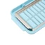 Máy cắt lát bơ WANYEDI, 7.5x4.1x1.6in Hộp đựng bơ thiết kế 2 trong 1, Hộp đựng bơ trong suốt bằng thép không gỉ bền bỉ Máy thái lát nhà bếp