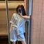 Bộ đồ dài tay ngắn dễ thương dành cho nữ Bộ trang phục sành điệu thanh lịch để nghỉ ngơi trong nhà và thường ngày ngoài trời hàng ngày tại nhà Thư giãn các dịp