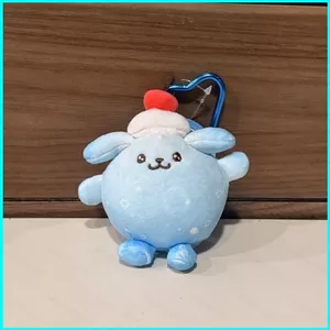 HK1 Sanrio Pom Purin Plushie Trái Cây Món Tráng Miệng Trái Tim Sang Trọng Carabiner Túi Charm KH1