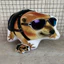 My Knife Shield Puppy Sound Funny Cute Internet Celebrity Knife Shield Dog Gối Mặt dây chuyền