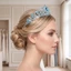 THEGIRL8B Vương Miện Kim Cương Giả, Bling Vintage Tiara, Trang Trí Hàng Hóa Với Lược Sang Trọng Thanh Lịch Cô Dâu Đầu Trang Trí