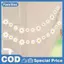 1 Bộ Biểu Ngữ Sinh Nhật Vải Bố Trắng Hoa Vòng Hoa Confetti Cờ Tắm Cho Bé Tiệc Cưới Bunting Trang Trí