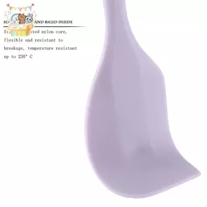 Thìa kem Silicone Thìa chống dính chịu nhiệt Hoàn hảo để nấu nướng & khuấy Dụng cụ nhà bếp cấp thực phẩm ELWW