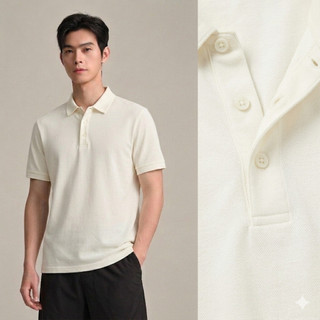 [Hỏa Tốc_4H]  Áo thun polo nam ngắn tay HLA Vải cotton co giãn thoáng mát - Phù hợp mọi phong cách