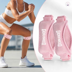 Nẹp đầu gối có hỗ trợ bánh chè cho nam nữ Chạy bộ Thể dục Giảm xóc Nén chuyển sắc