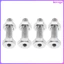 4 Phòng Tập Gym Ròng Rọc Cáp Cố Định Dây Vít Có Trọng Lượng Vít 5.20X2.10X2.10CM Bạc kevga