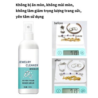 [COD] Dung Dịch Tẩy Ố Vàng Cho Bạc 100ml - Làm Sạch Như Mới