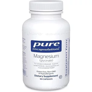 Pure Encapsulations Magiê Glycinat | Thực phẩm chức năng giảm căng thẳng, giúp ngủ ngon, bảo vệ tim mạch, cam kết chất l