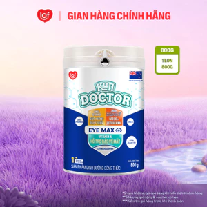 Sữa bột dinh dưỡng KUN DOCTOR EYE MAX 1+ lon 800gr