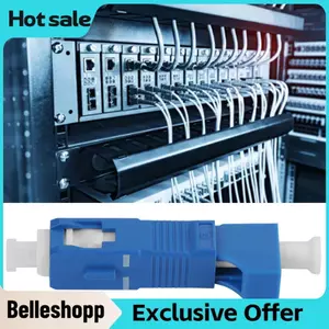 Belleshopp Bộ chuyển đổi sợi quang Suy hao thấp Khả năng tương thích tốt Nhỏ ổn định Nhẹ Bộ chuyển đổi chế độ đơn Mạng Ethernet đáng tin cậy cho viễn thông