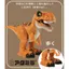 ATAMIRA Dinosaur Figure — Battery-Operated, Roaring Toy That Only Moves Forward, For Young Children