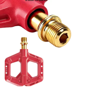 {Mới vào tháng 6} Bàn đạp xe đạp Nylon nhẹ: Độ bền, chống trượt, rộng vừa vặn 1 đôi