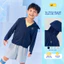 Áo khoác chống nắng kid YODY basic bảo vệ da bé cản tia UV, nhẹ mát, thoải mái KCSJ26A002