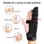 Nẹp gãy xương DARON, Hỗ trợ cố định Dây đeo cố định ngón tay đôi có thể điều chỉnh, Ngón tay kích hoạt Giảm nhẹ ngay lập tức Bảo vệ Bảo vệ Hỗ trợ Nẹp Metacarpal Chấn thương tay