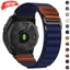 Dây đeo Nylon 20mm 22mm 26mm cho Garmin Fenix 8 7 7Pro 6 6Pro 5 5S Enduro TACTIX Forerunner 965 955 255 265