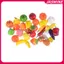 JASMINE 10 Chiếc Mini Mô Phỏng Trái Cây Rau Củ Đồ Chơi Nhà Bếp Kid Giả Vờ Chơi Đồ Chơi JASMINE