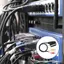 Cáp Video âm thanh btsg SCART 21Pin Nam đến 3RCA 1 Độ dẫn điện 5M cho người chơi vệ tinh