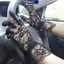 MAKY Nữ Vintage Sheer Găng Tay Ren Ngắn Găng Tay Cưới Derby Tiệc Trà Chiều Dài Cổ Tay Găng Tay Hoa Cho Bữa Tối Lạ Mắt Trang Phục Phụ Kiện Găng Tay VN