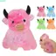 QEARY Đồ Chơi Squishy Hình Bò Hoạt Hình, Cá Vàng Nhiều Màu Sắc, Cảm Giác Sáng Tạo, Phục Hồi Chậm, Giảm Lo Âu