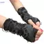 SAIA Halloween Găng Tay Dài Hóa Trang Đen Nữ Cosplay Đảng Thời Trang Beggar Phong Cách