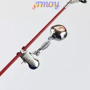 TMOY 5 Chiếc Đầu Báo Động Câu Cá Chuông Báo Động Đơn Đêm Cần Câu Cá Mồi Báo Động Cảnh Báo Lớn Chuông Kẹp Di Động Câu Cá TMOY