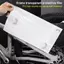 TMOY Khung Xe Đạp PVC Trong Suốt Bảo Vệ Stiers Đường Bảo Vệ Xe Đạp Stiers Xe Đạp Khung Xuống Ống Bảo Vệ Stiers TMOY