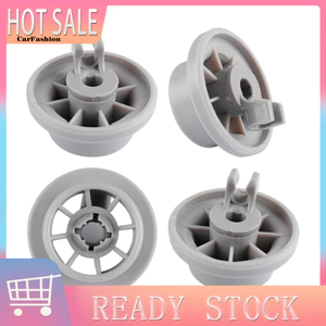 < CarFashion > dành cho Bosch / cho Siemens / cho Neff 165314 4 Con Lăn Bát Đĩa Nhựa Chịu Lực