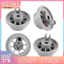 < CarFashion > dành cho Bosch / cho Siemens / cho Neff 165314 4 Con Lăn Bát Đĩa Nhựa Chịu Lực