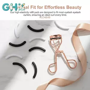 GHX 10 / 20 / 50 CHIẾC Làm Đẹp Lông Mi Trang Điểm Uốn Tạo Kiểu Dụng Cụ Uốn Mi Thay Thế Miếng Lót Nữ Lash Cao Su Uốn Đổ Miếng Lót VN