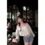 Áo trễ vai tay phồng form bí croptop chất xuyên thấu nhẹ FORM CHUẨN CAO CẤP - - Hieuvy Botique