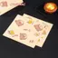 100 Chiếc Bánh Sandwich Bọc Giấy Sáp Thực Phẩm Hamburger Khoai Tây Chiên Bánh Mì Nướng Dầu Giấy Gói Phụ Kiện Làm Bánh