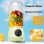 Máy ép trái cây điện DONOVANQQ, Chai xay sinh tố cầm tay không dây 550ml, Đa chức năng 10 lưỡi 3 bánh răng Máy xay sinh tố điện dung tích lớn Cốc trái cây tươi
