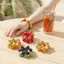 HFSHY Nhựa Đính Hạt Vòng Tay Mô Phỏng Trái Cây Rau Quả Trang Trí Nhiều Màu Sắc Dopamine Bohemian Trang Sức Cho Trang Phục Hàng Ngày VN