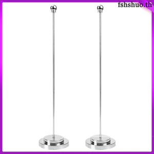 2 Chiếc Thiết Thực Cờ Đứng Trang Trí Để Bàn Giá Đỡ Màn Hình 33.00X7.00X7.00CM Bạc