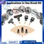 Bộ phận chân không bàn chải lông ngựa mềm, Bộ chuyển đổi ống 1-3 / 8 inch đến 1-1 / 4 inch đến 1-1 / 2 inch