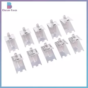 < beartwo > 10 Chiếc Kệ Tủ Đông Bule Kẹp Tủ Lạnh Kẹp Thủy Tinh Làm Mát Tủ Lạnh Hỗ Trợ Sửa Braet Mới