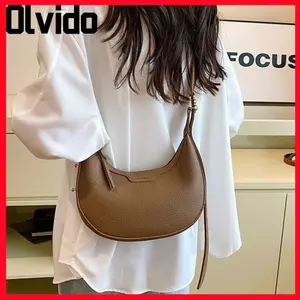 Túi đeo vai OLVIDO, Túi xách Túi đeo nách dung tích lớn, Túi Tote họa tiết vải canvas thời trang dành cho nữ