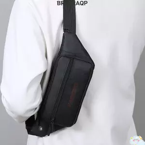 Gói thắt lưng BRBRAA, Túi đeo ngực có thể điều chỉnh bằng Nylon, Giá đỡ điện thoại di động tập thể dục nhẹ thời trang dành cho nam nữ
