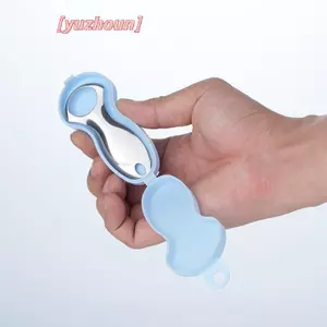 Dụng cụ cạo lưỡi Mini Dụng cụ cạo bàn chải Dụng cụ cạo miệng kim loại Làm sạch người lớn Breath Tounge Bad For Care
