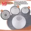 Đèn lồng / đèn giấy trắng Trung Quốc / Nhật Bản Đường kính 8 "