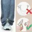 Kẹp quần áo có thể điều chỉnh dành cho nữ XUAN kèm đồ trang trí bướm - Ngắn tay tức thì, thích hợp cho áo sơ mi, váy, quần VN