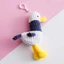 Móc khoá vịt vằn cute -Trang trí balo - túi tote - HÀNG CÓ SẴN Women Nữ Móc Chìa Khoá Móc Khóa