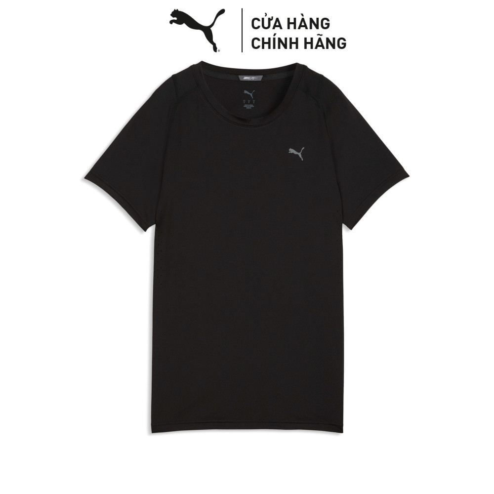 Áo Thun Thể Thao Tập Luyện PUMA Nữ W PWRMODE TEE Black Màu Đen