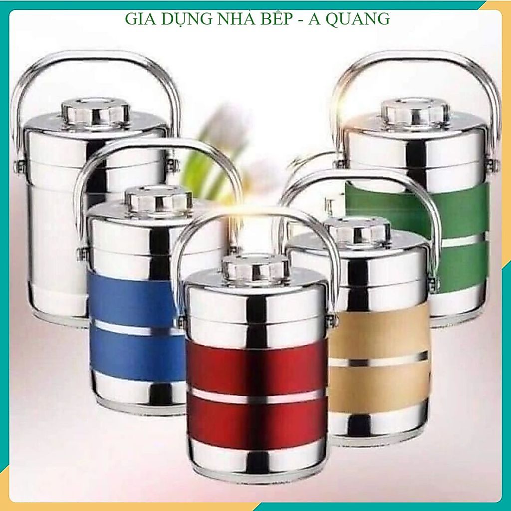 CẶP LỒNG INOX GIỮ NHIỆT 3 TẦNG CAO CẤP, HỘP ĐỰNG CƠM INOX TIỆN LỢI, Giữ Nhiệt Lâu, Mang Đi Làm Đi Học