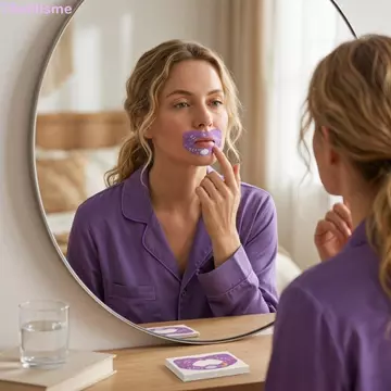 WILLISME 30 Miếng dán chỉnh sửa giấc ngủ ban đêm, Đồ dùng an toàn Cải thiện mũi Miếng dán chống ngáy, 30 chiếc Băng miệng cách âm khi ngủ nhẹ nhàng dành cho người lớn Trẻ em